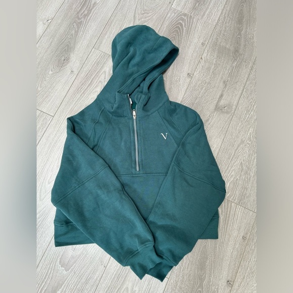 Sz 6 Green EUC Vitae Apparel Canadian Sweat Suit Coordinated Set Like Lululemon - Picture 4 of 9